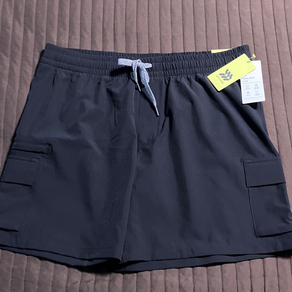 All in Motion Black Cargo Shorts